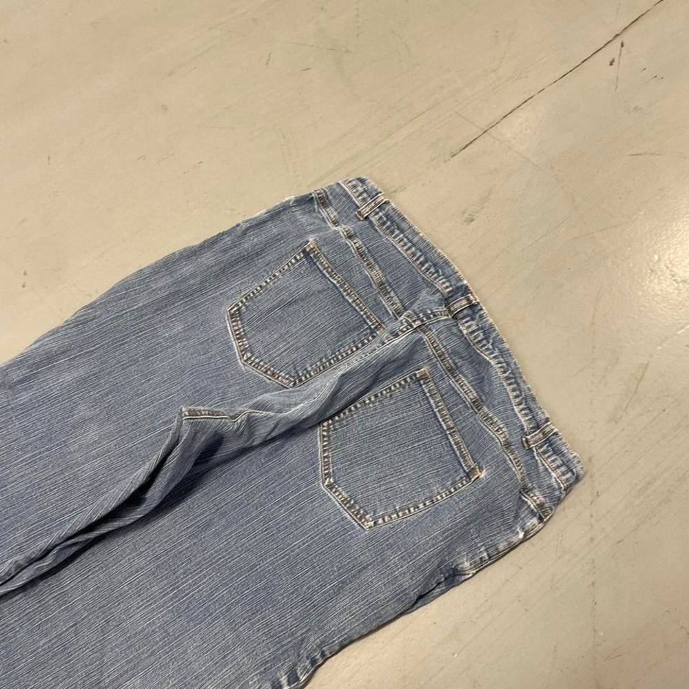 Main street Blues faded regular wash denim jeans with nice fade - Picture 3 of 8